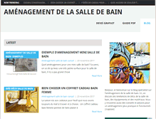 Tablet Screenshot of amenagement-salle-de-bain.com